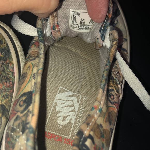 VANS ASPCA LOWTOPS CATS AND DOGS - Picture 6 of 6